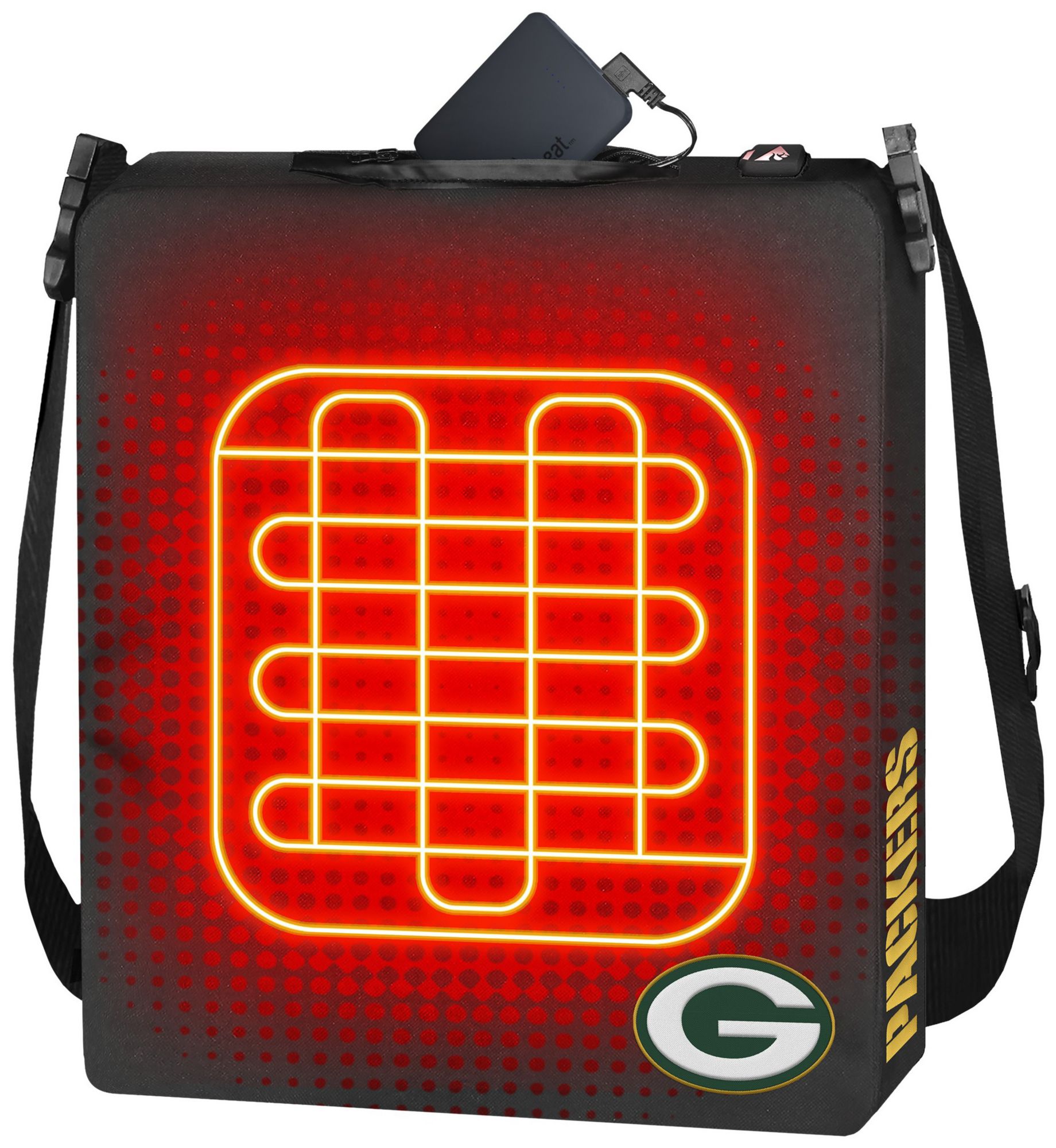 ActionHeat Green Bay Packers 5V Heated Seat Cushion product image