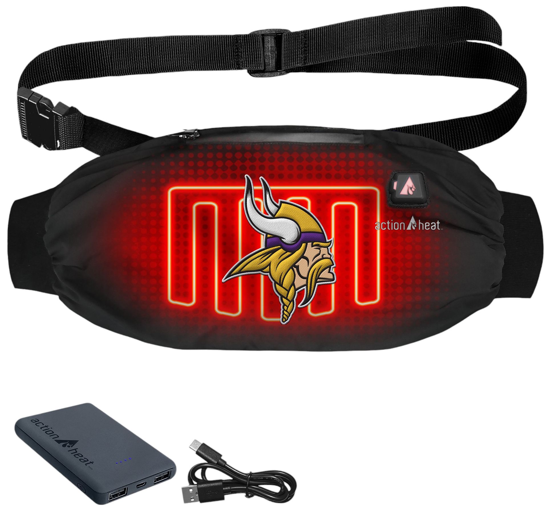 ActionHeat Minnesota Vikings 5V Battery Heated Hand Muff Warmer product image