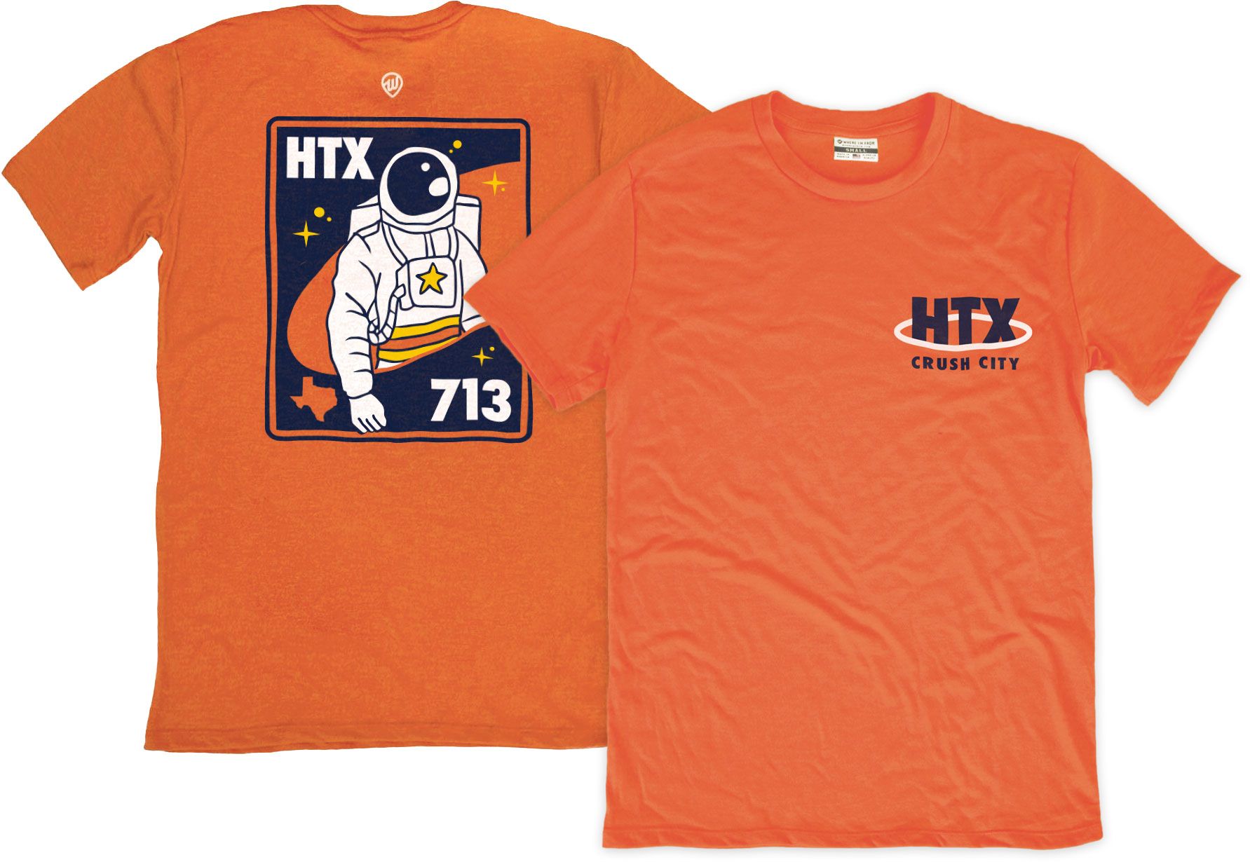 Where I'm From Adult Houston Astro T-Shirt product image