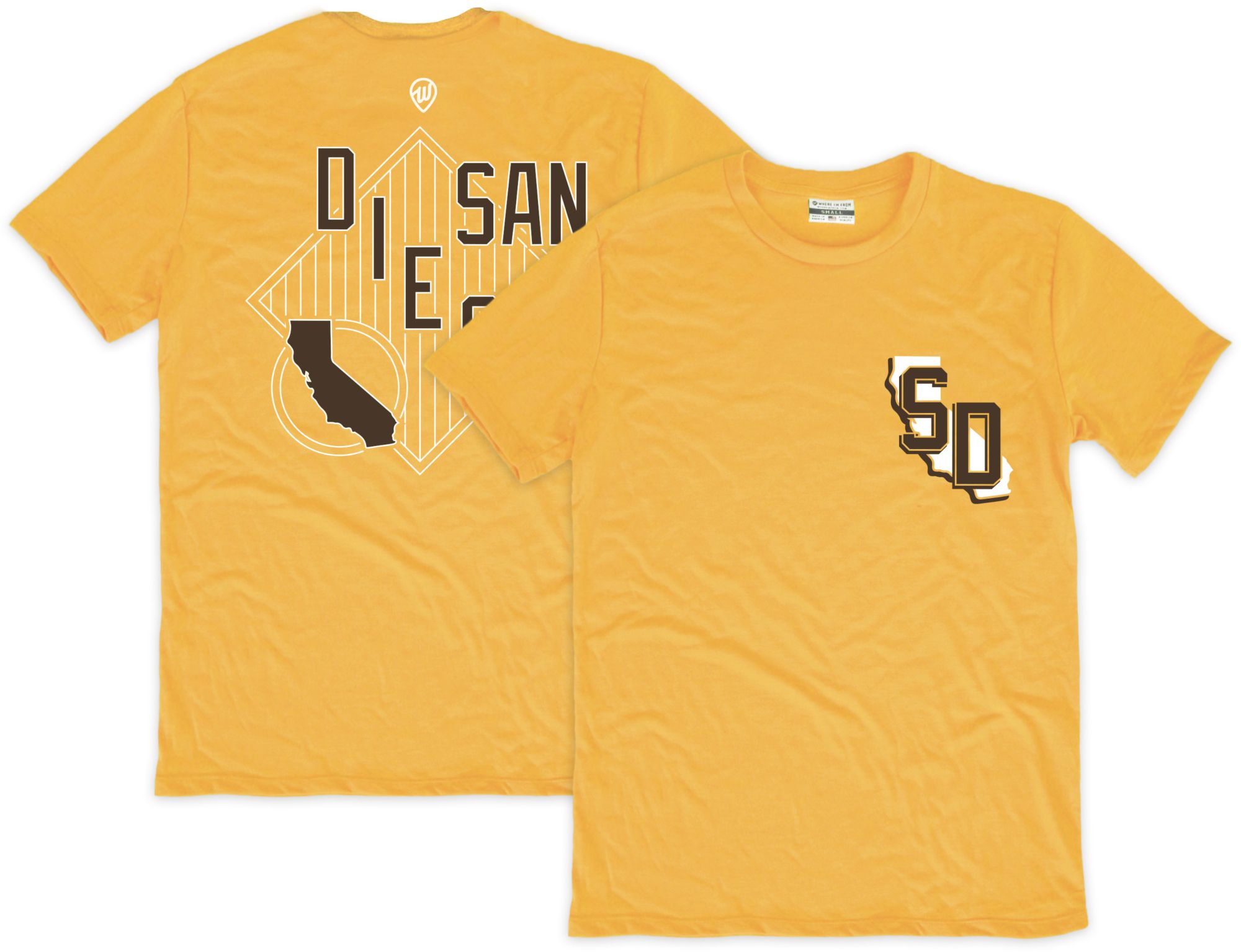 Where I'm From Adult San Diego Cali T-Shirt product image