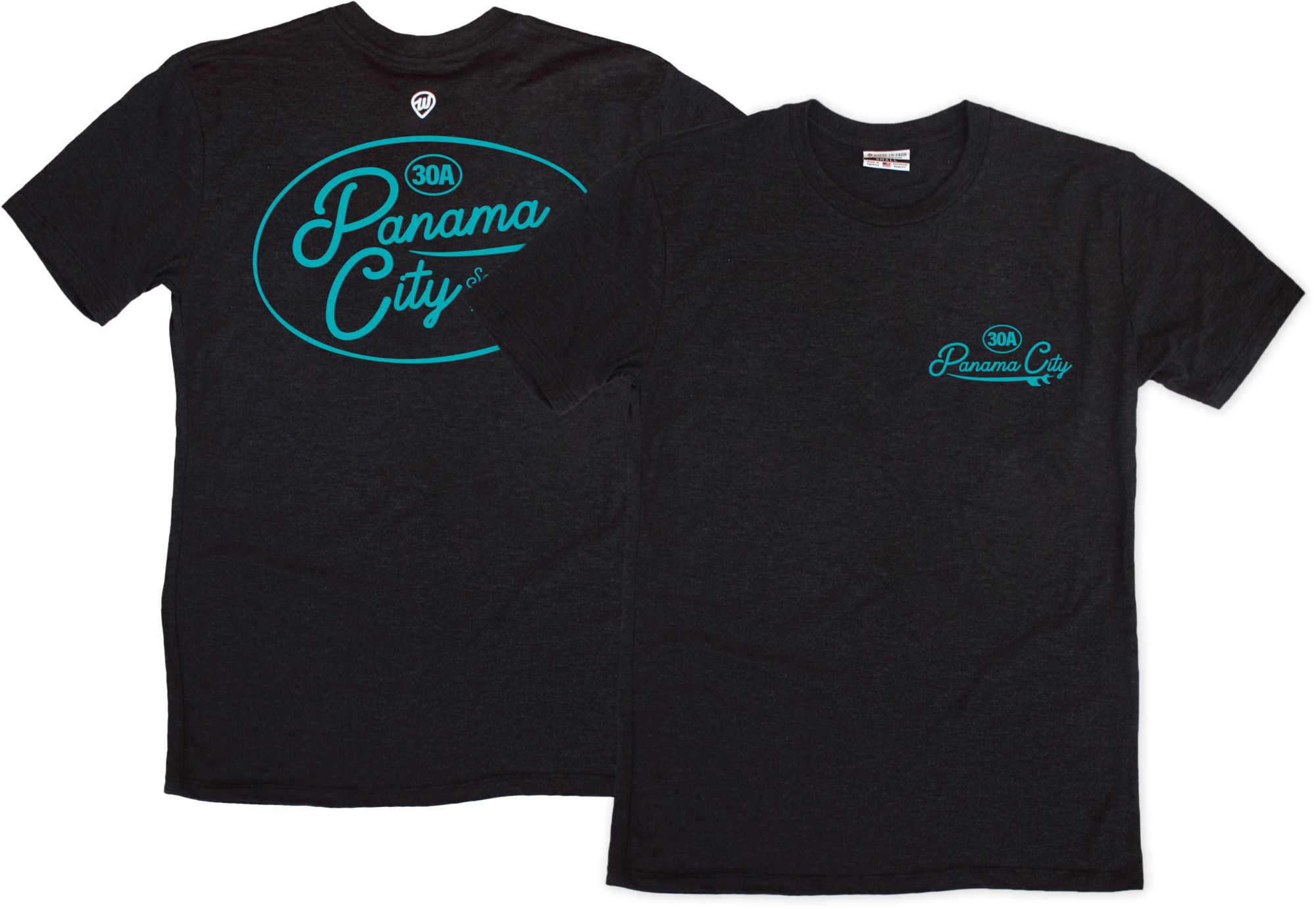 Where I'm From Adult Panama City Surfboard T-Shirt