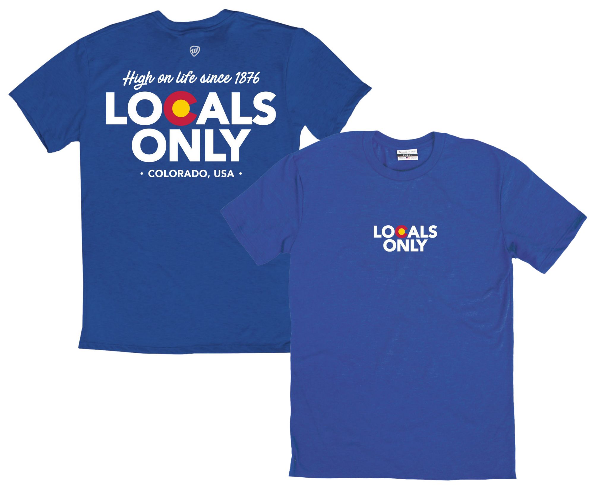 Where I'm From Adult Colorado Local T-Shirt product image