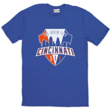sorry, Where I'm From Adult Cincinnatti Blue Sheild T-Shirt is currently out of stock