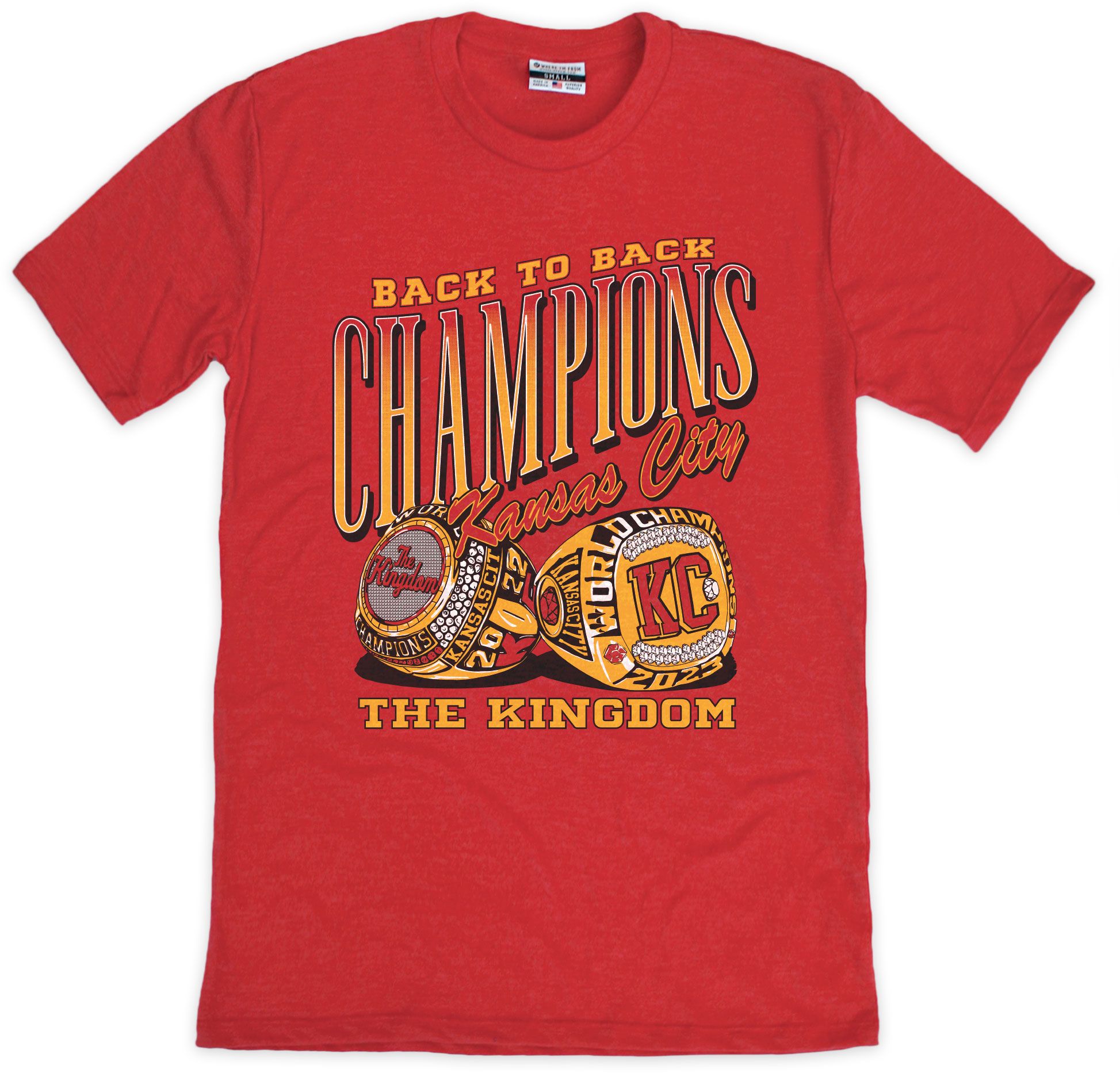 Where I'm From Adult Kansas City World Champs T-Shirt