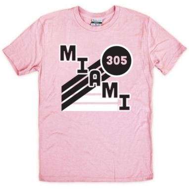 sorry, Where I'm From Adult Miami Pink Diagonal  T-Shirt is currently out of stock