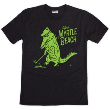 sorry, Where I'm From Adult Myrtle Beach Black Golf Gator T-Shirt is currently out of stock