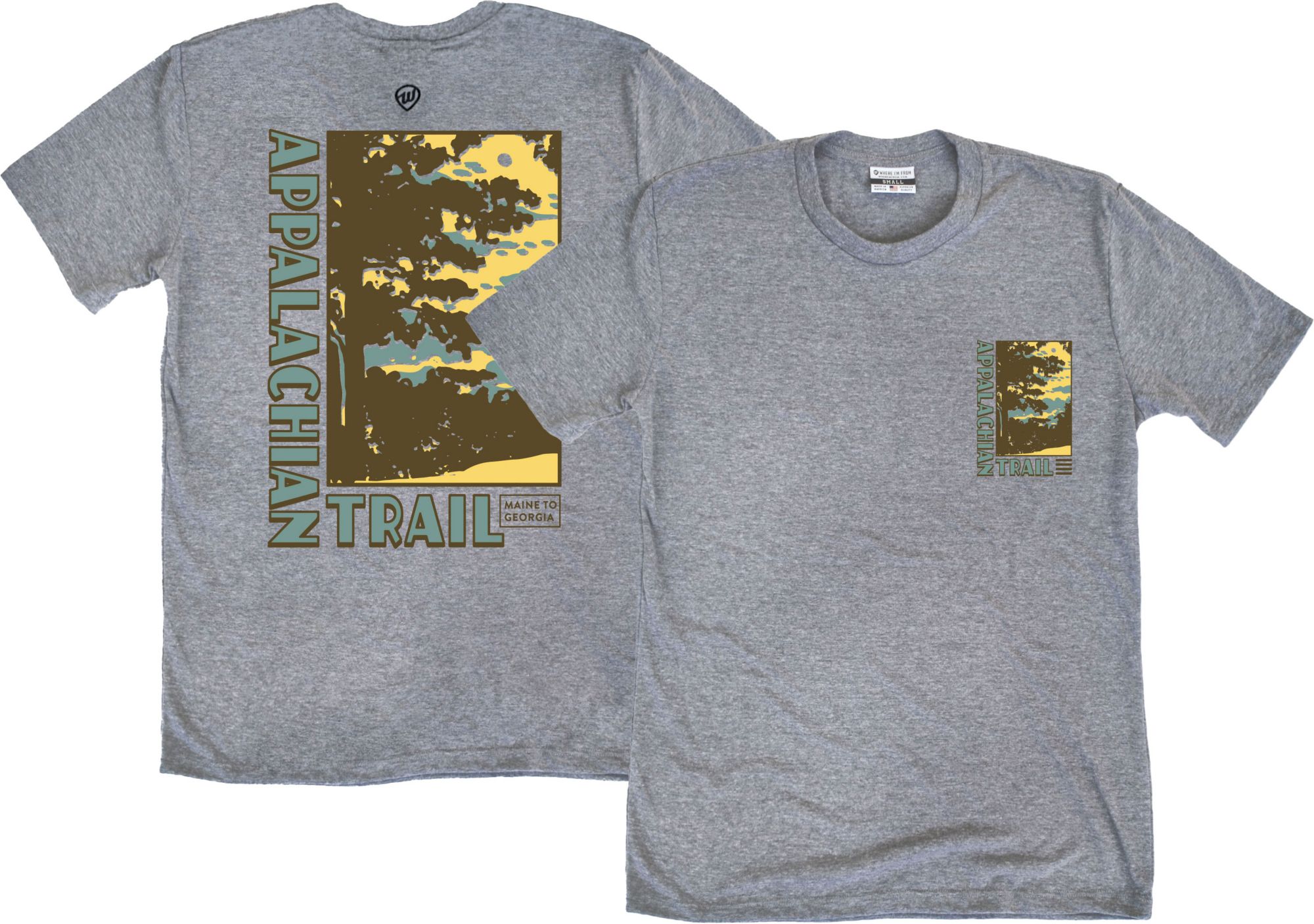 Where I'm From Adult Tennessee Trail T-Shirt product image