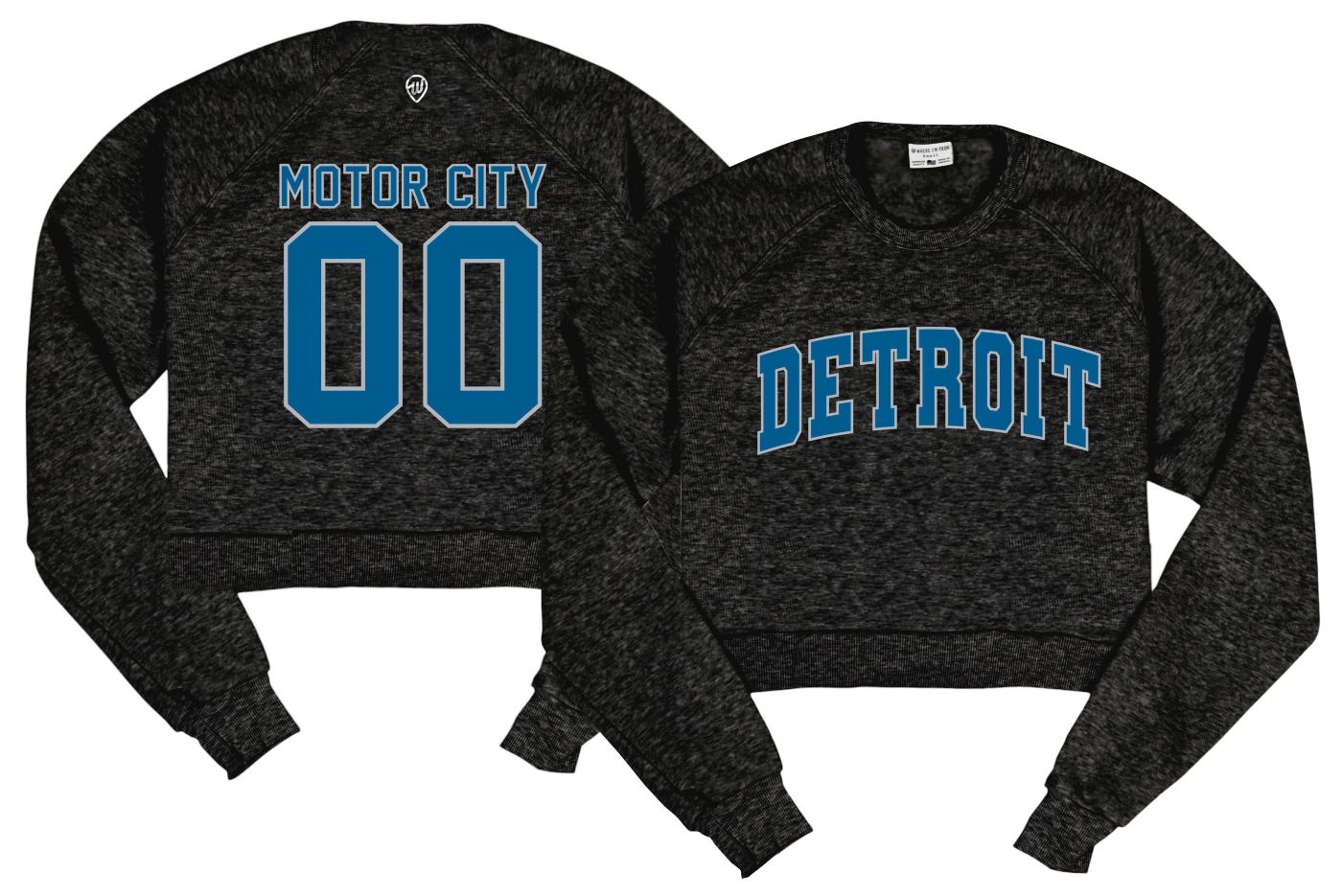 Detroit MI hotsell Crop Sweatshirt