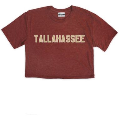 sorry, Where I'm From Women's Tallahassee College Cropped T-Shirt is currently out of stock