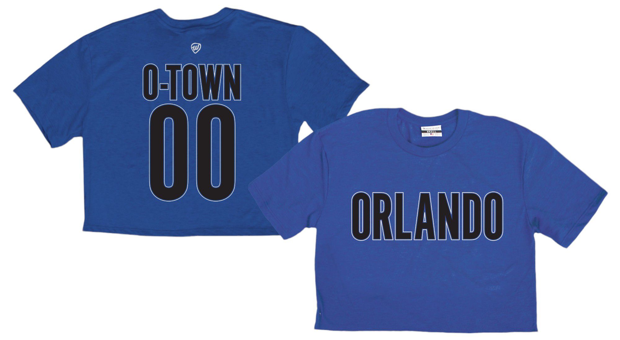 Where I'm From Women's Orlando 2Sided Double Zero Cropped T-Shirt product image