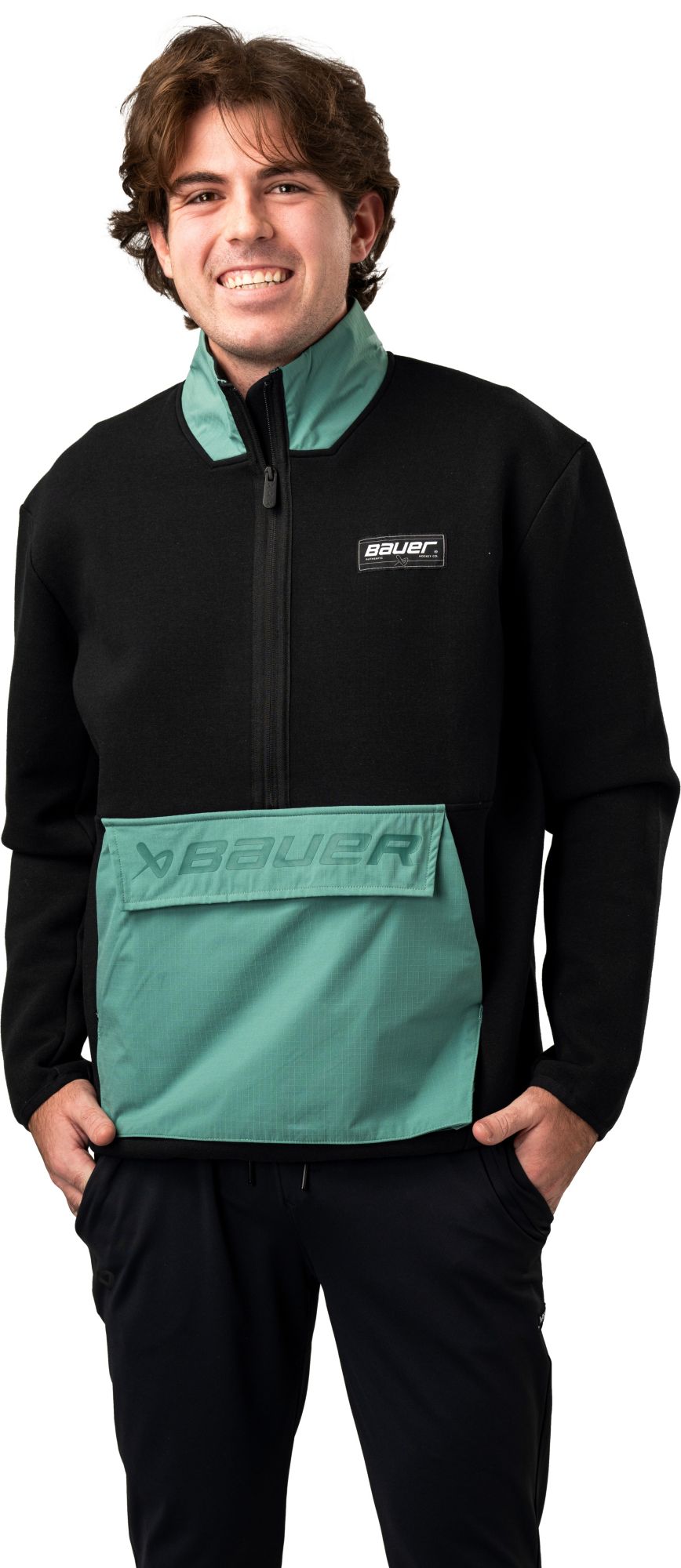 Bauer Knit Mix Half Zip - Senior product image