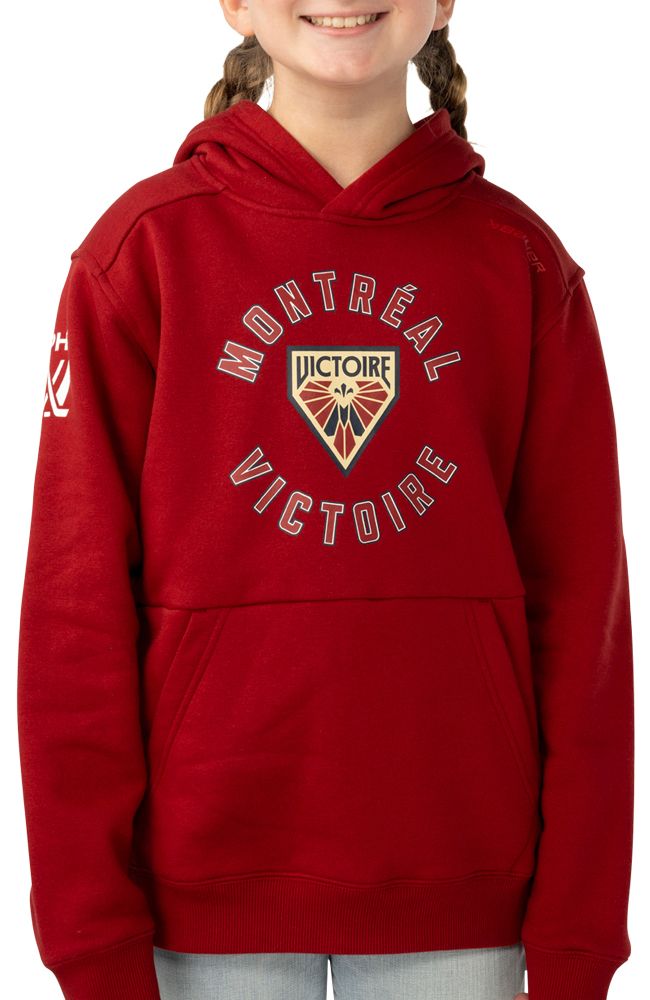 Bauer Youth PWHL Montreal Maroon Ultimate Hoodie product image