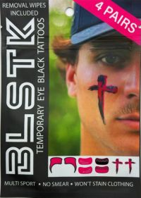 BLSTK Athletics Eye Black - 4 Pack