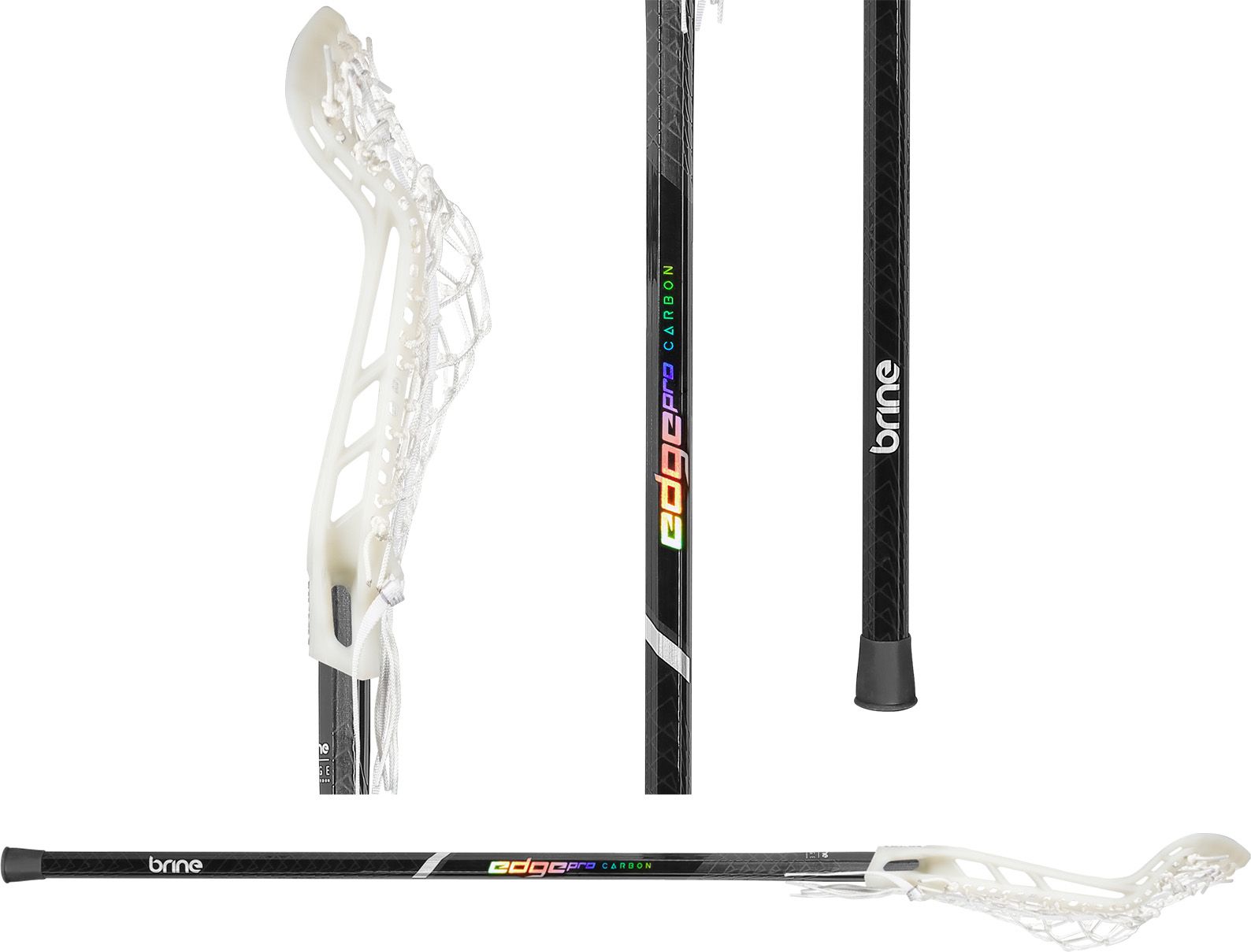 Brine Women's Edge Pro + Minimus Lacrosse Stick head with Web-X + Mesh product image