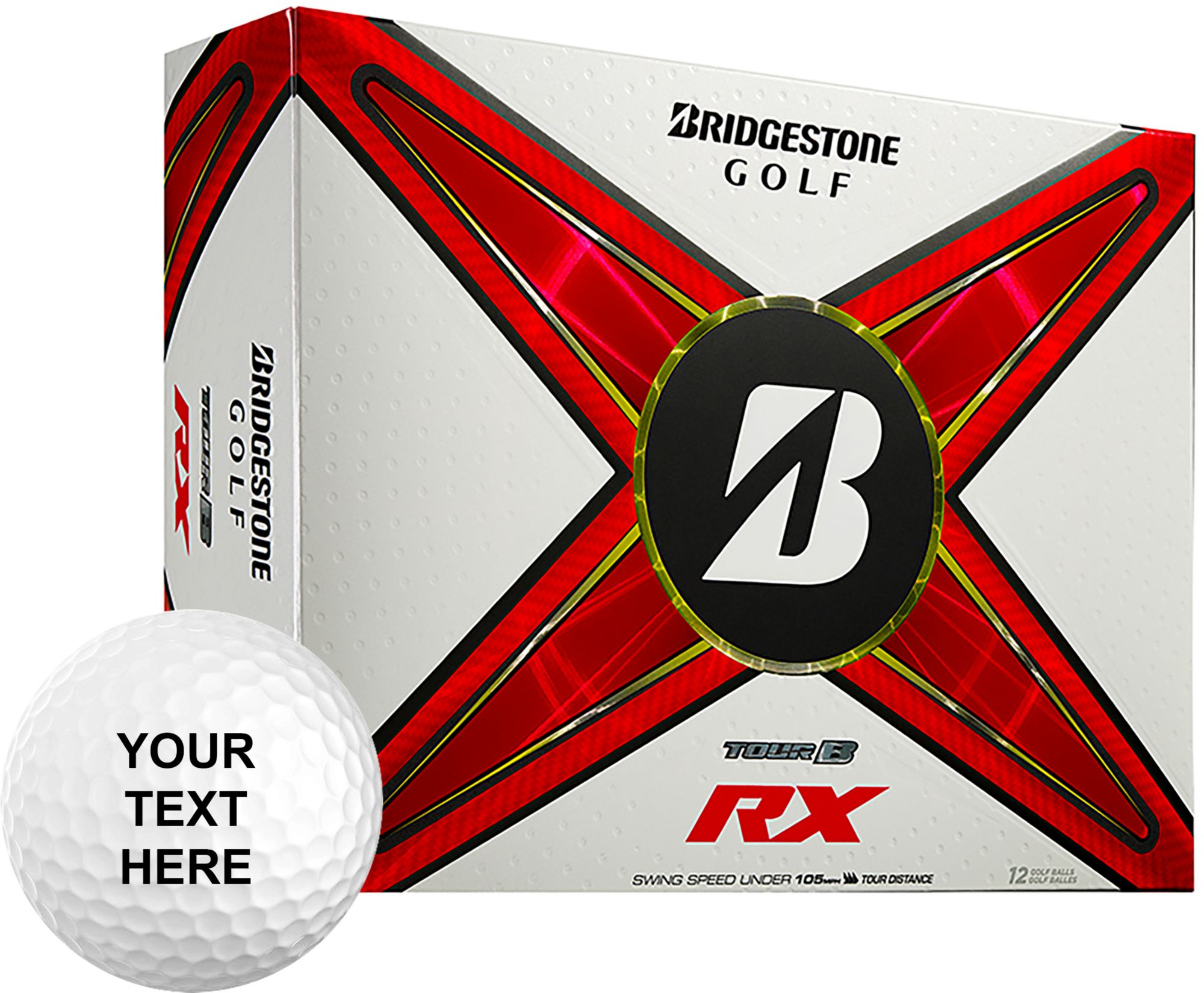 Bridgestone 2024 Tour B RX Personalized Golf Balls product image