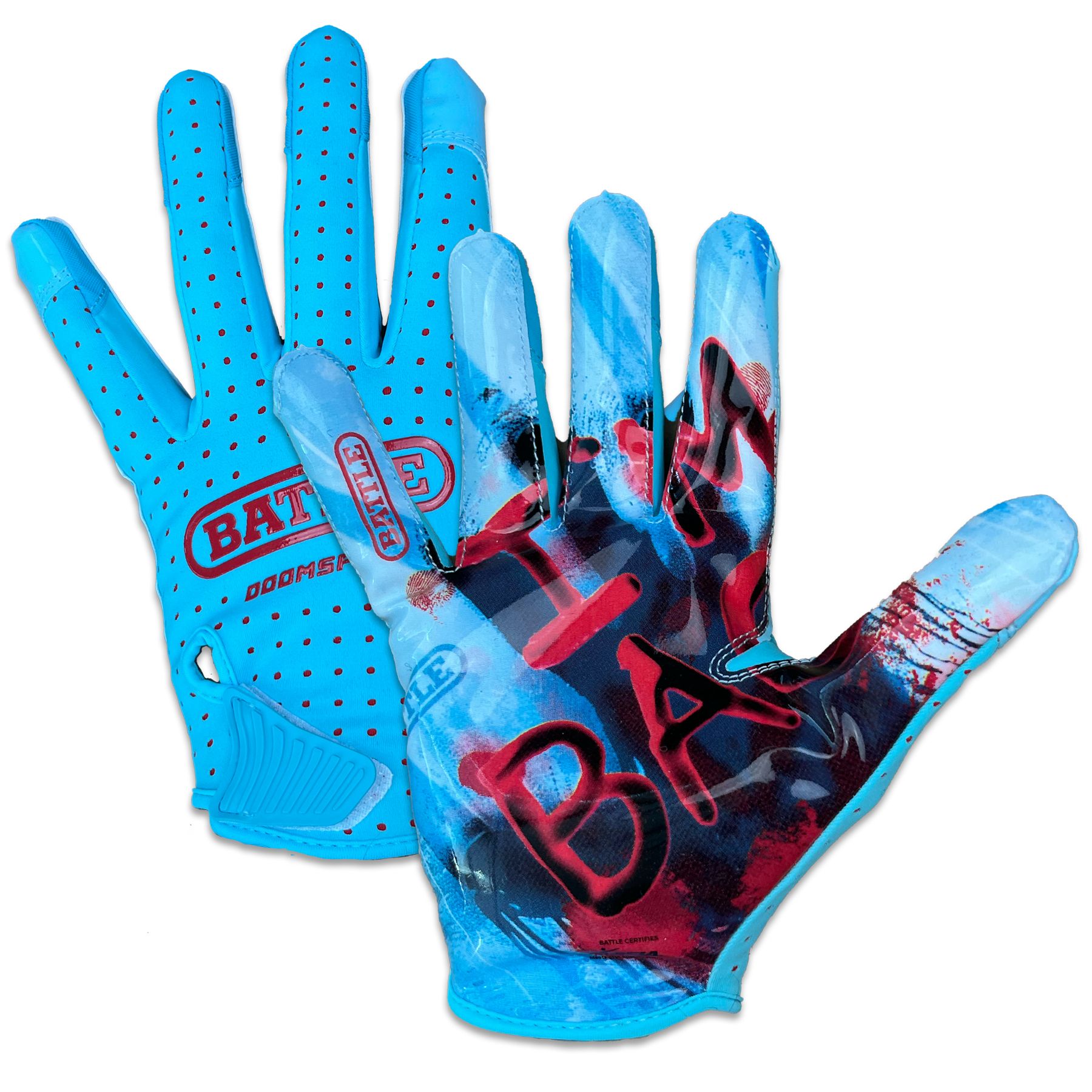 Battle Sports Doom Speed "I'm Back" Football Glove product image