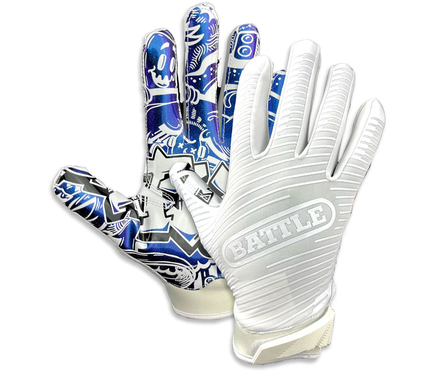 White battle gloves 2025