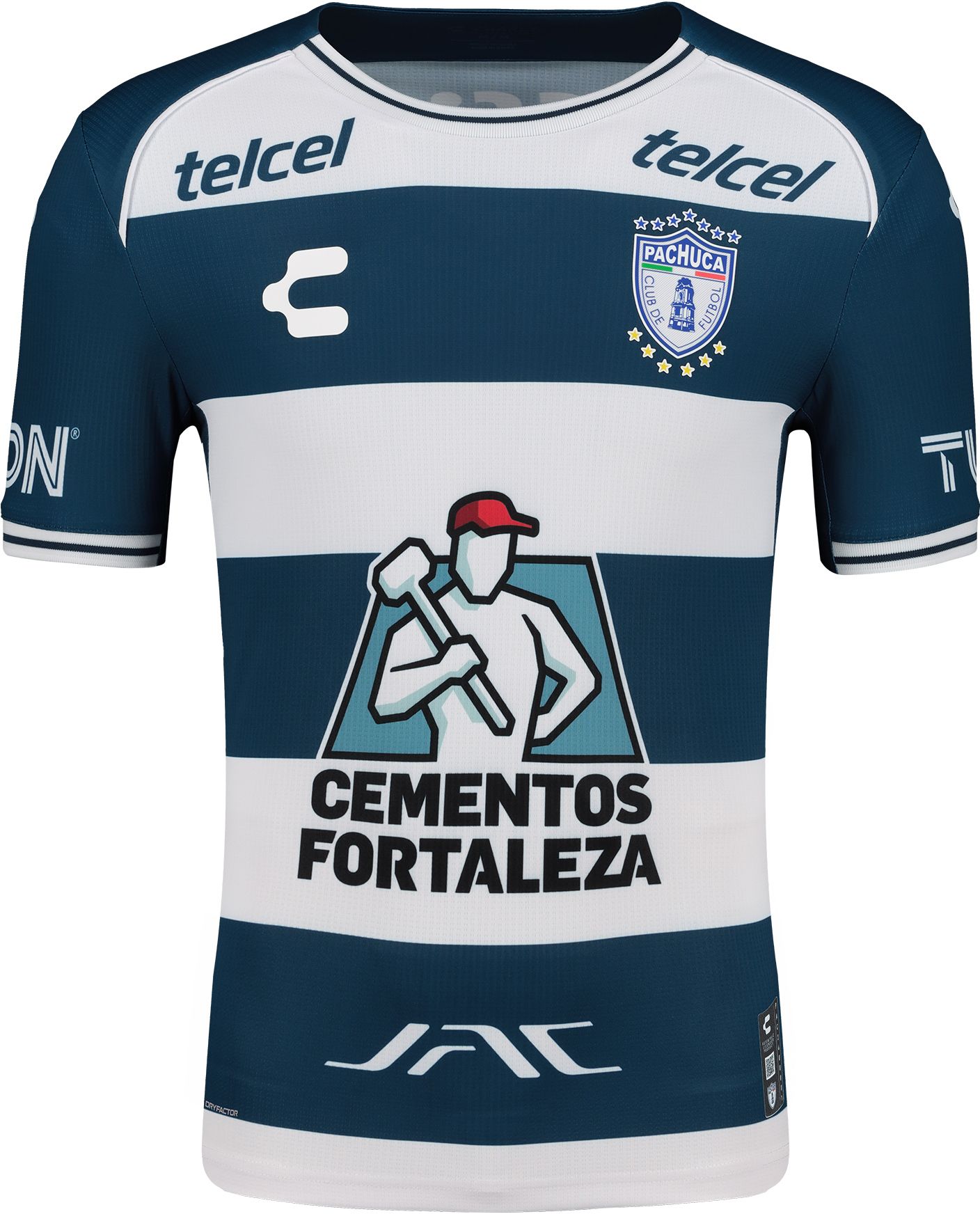Charly Adult CF Pachuca 2024 Home Authentic Jersey product image