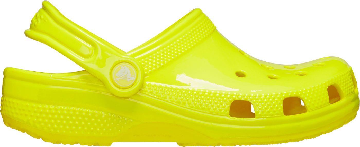 Crocs Kids Classic Neon Highlighter Clogs