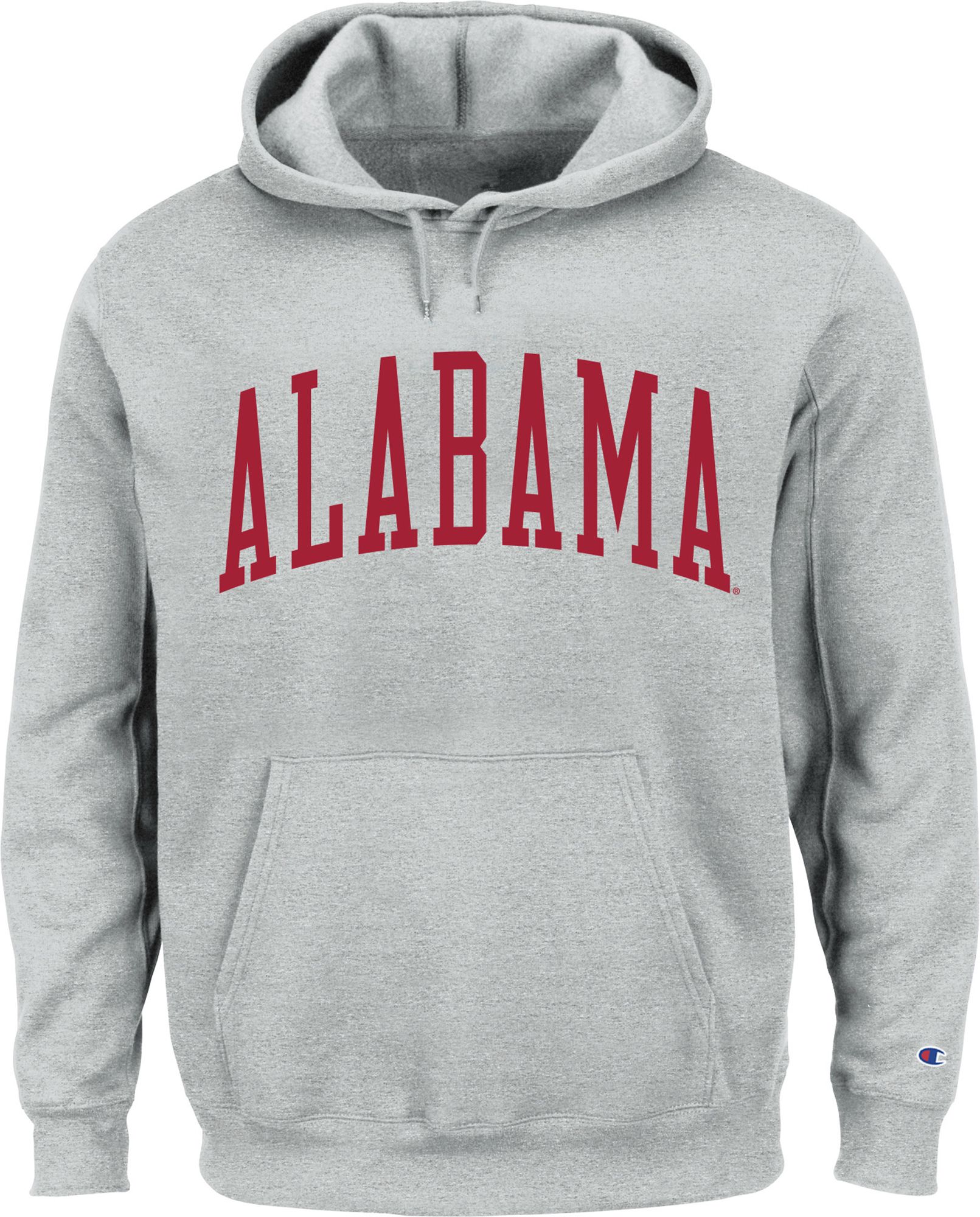 Champion Men's Alabama Crimson Tide Heather Grey Reverse Weave Big & Tall Pullover Hoodie product image
