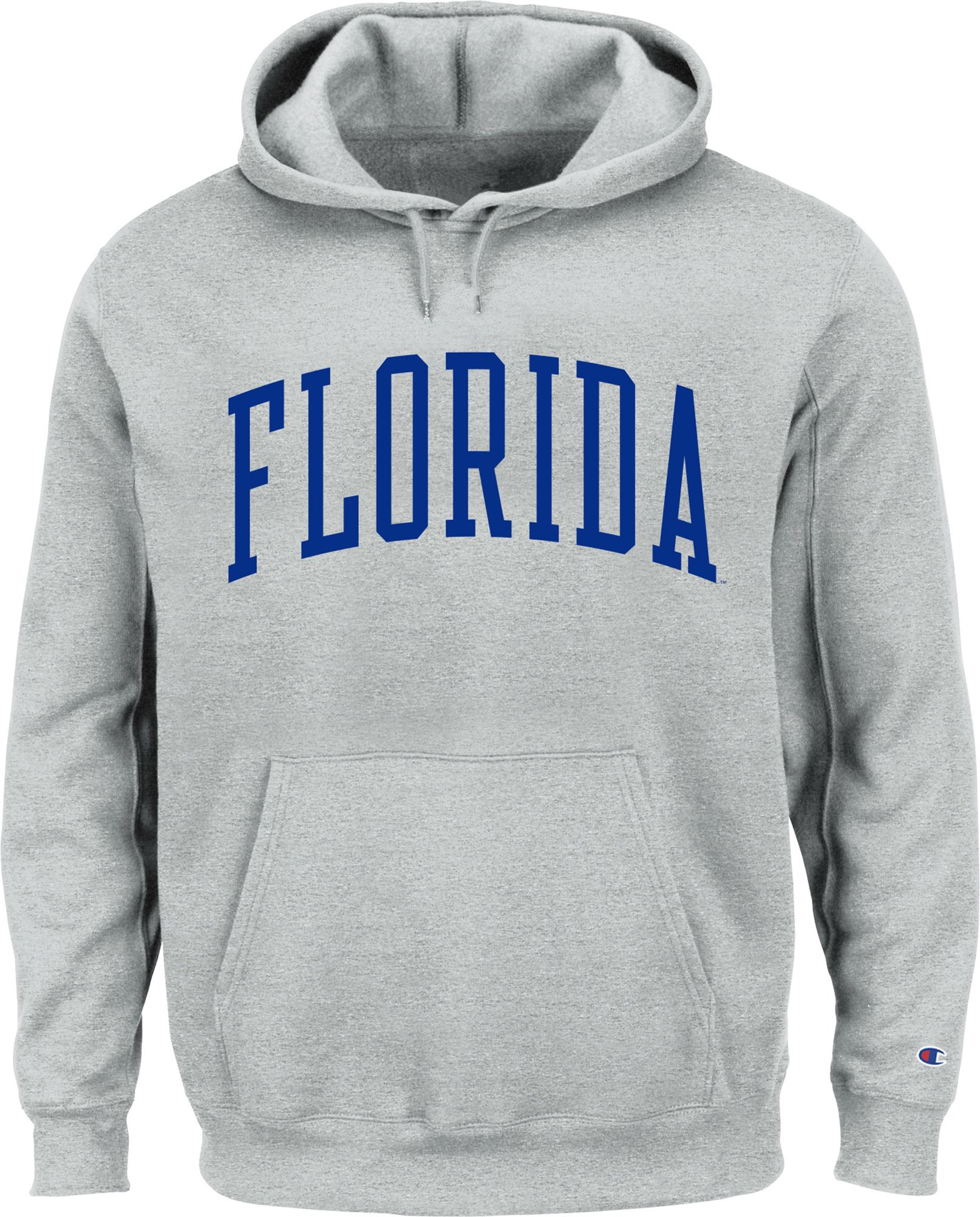 Champion Men's Florida Gators Heather Grey Reverse Weave Big & Tall Pullover Hoodie product image