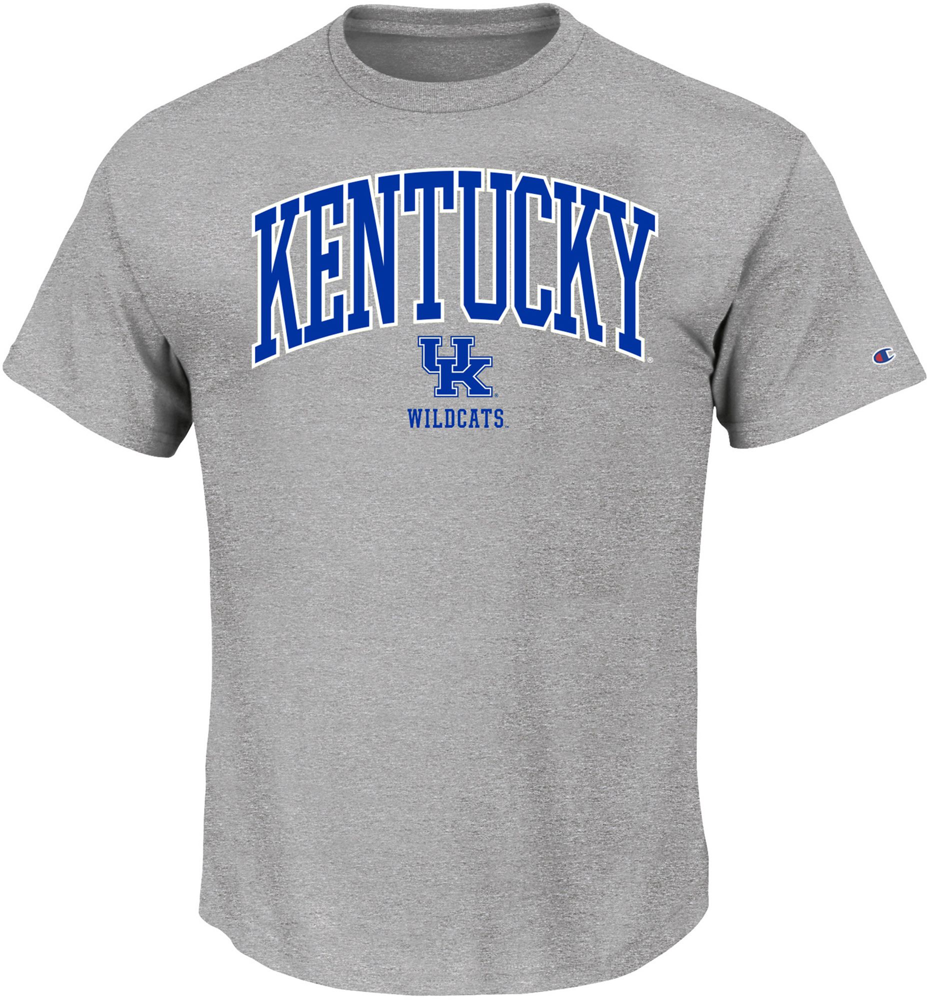 Champion Mens Kentucky Wildcats Heather Grey Big & Tall Arch T-Shirt product image