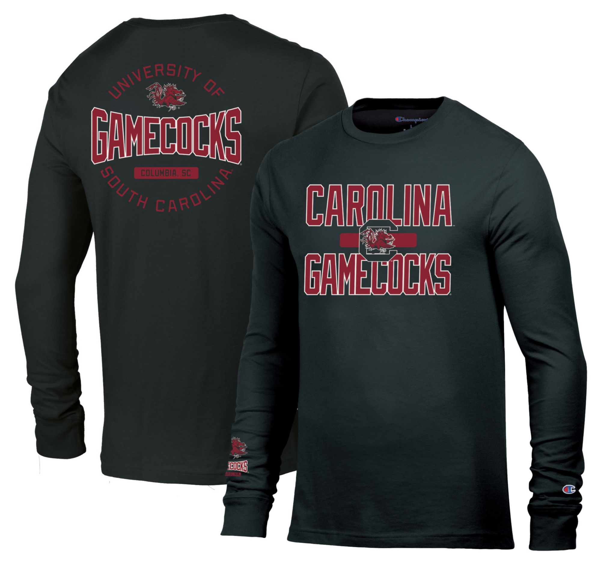 Champion Men's South Carolina Gamecocks Black Long Sleeve T-Shirt product image