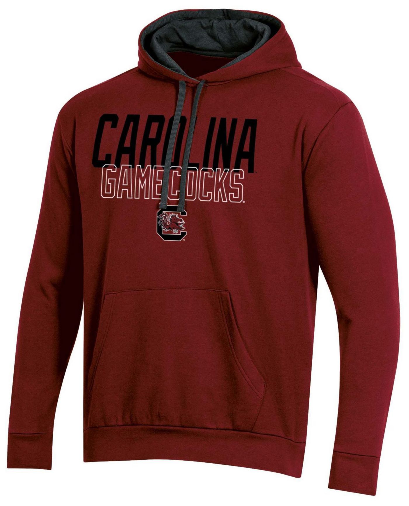 Champion Men s South Carolina Gamecocks Cardinal Pullover Hoodie Dick s Sporting Goods