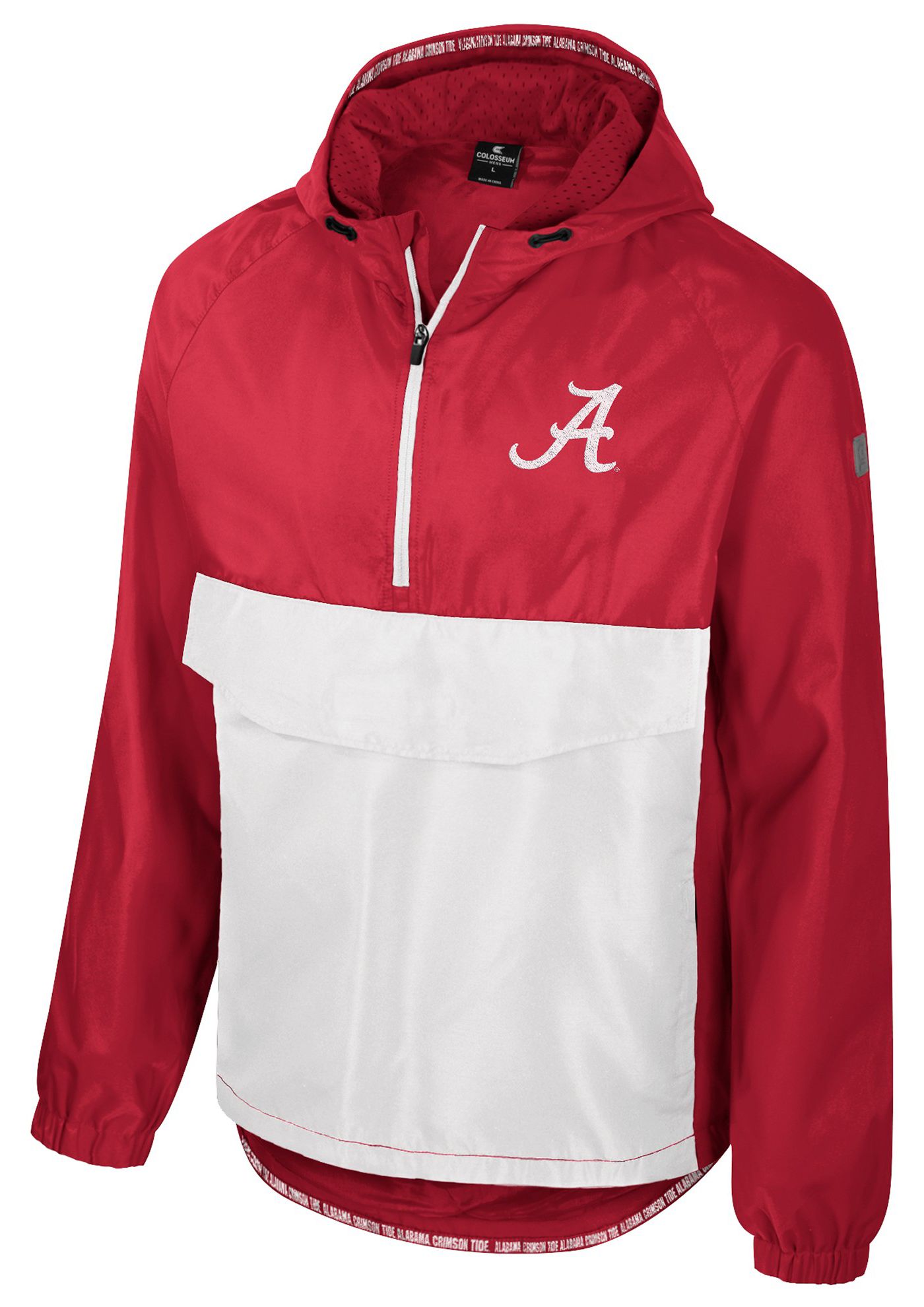 Alabama Crimson Tide Men's Colosseum sz popular L Pullover