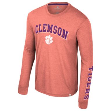 sorry, Colosseum Men's Clemson Tigers Orange Virtual Reality Long Sleeve T-Shirt is currently out of stock