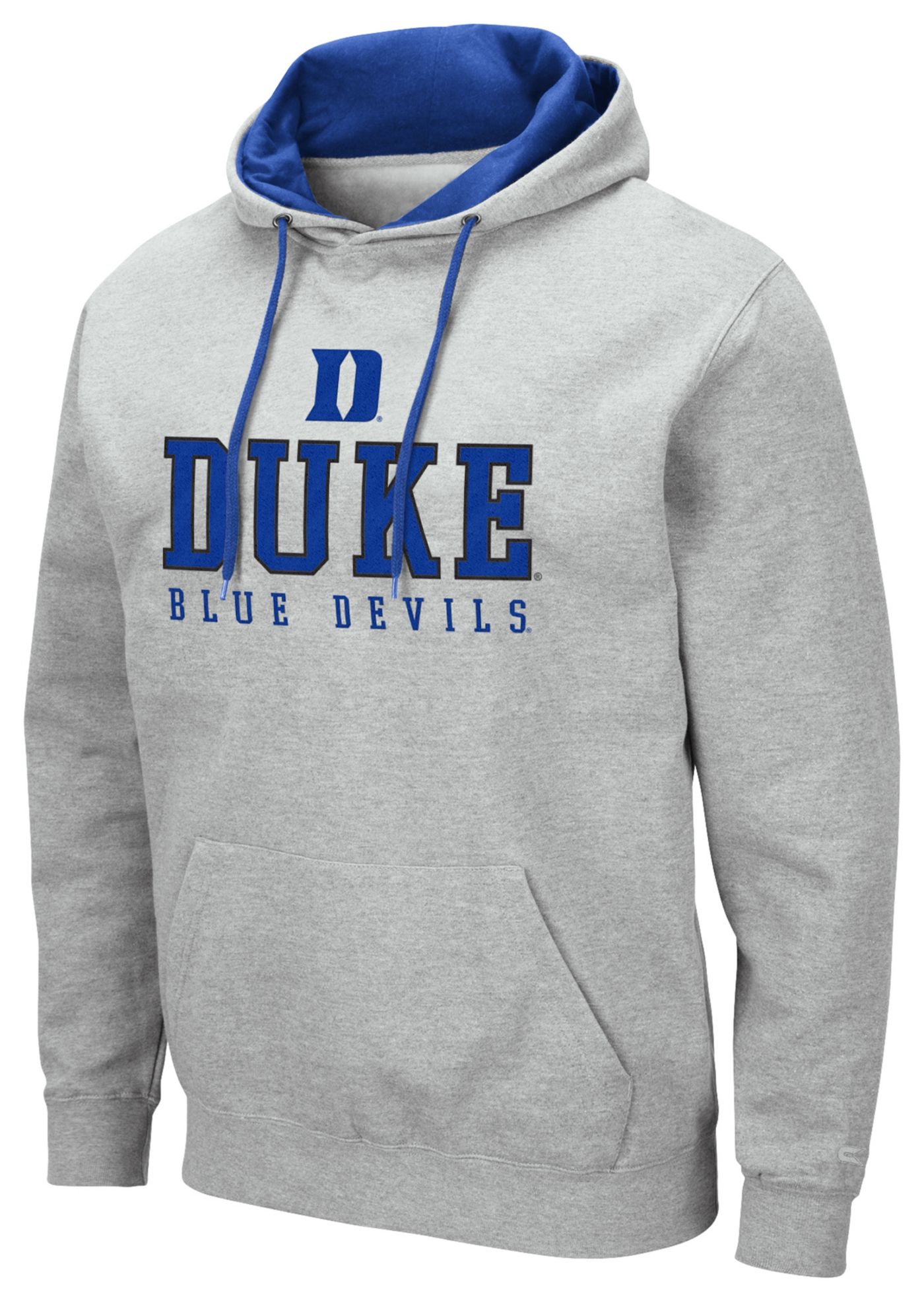 Colosseum Men s Duke Blue Devils Heather Grey Pullover Hoodie Dick s Sporting Goods