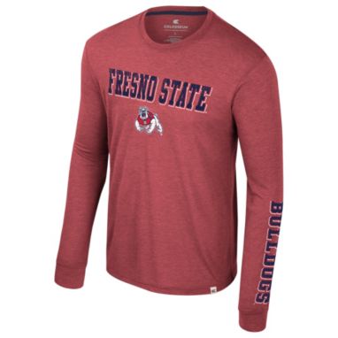 sorry, Colosseum Men's Fresno State Bulldogs Red Virtual Reality Long Sleeve T-Shirt is currently out of stock