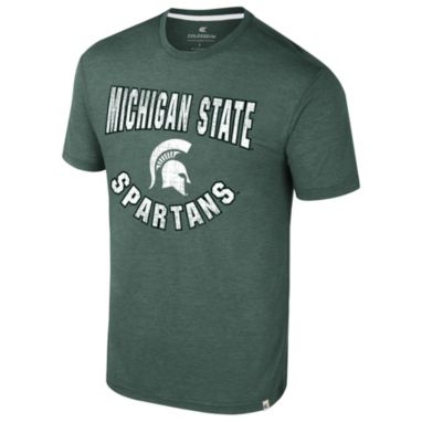 sorry, Colosseum Men's Michigan State Spartans Green Virtual Reality T-Shirt is currently out of stock