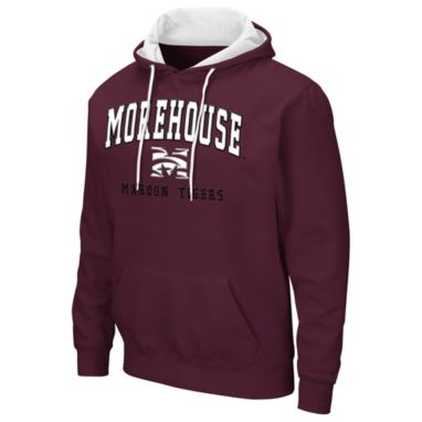 sorry, Colosseum Men's Morehouse College Maroon Tigers Maroon Pullover Hoodie is currently out of stock