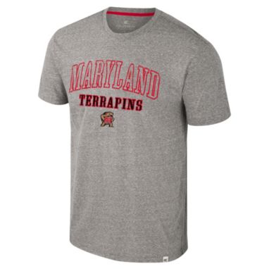 sorry, Colosseum Men's  Maryland Terrapins Heather Grey Electromagnetic T-Shirt is currently out of stock