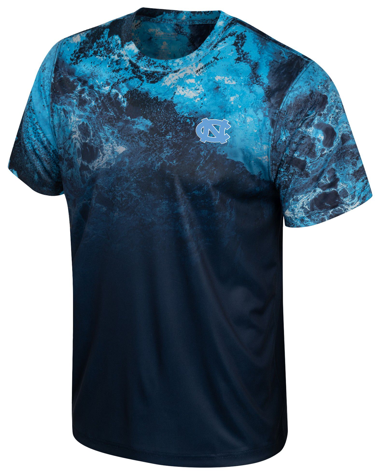 Colosseum Men's North Carolina Tar Heels Dark Blue Newport Performance T-Shirt product image