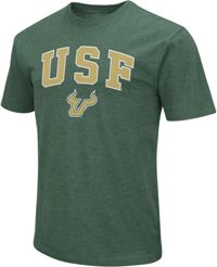Colosseum Men's South Florida Bulls Green T-Shirt
