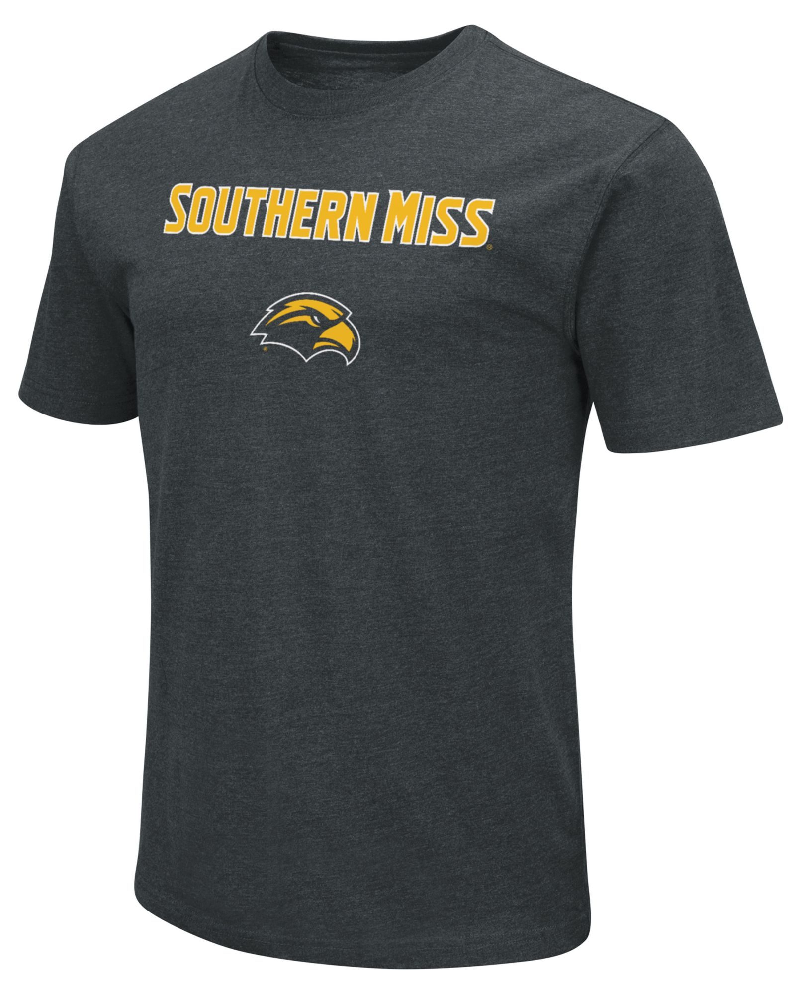 Colosseum Men's Southern Miss Golden Eagles Black T-Shirt