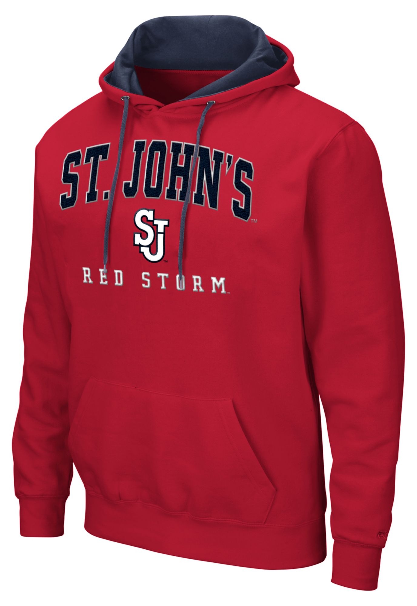 Colosseum Men's St. John's Red Storm Red Pullover Hoodie Dick's