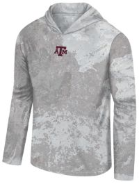 Colosseum Men's Texas A&M Aggies Salt Roscoe Long Sleeve Hoodie T
