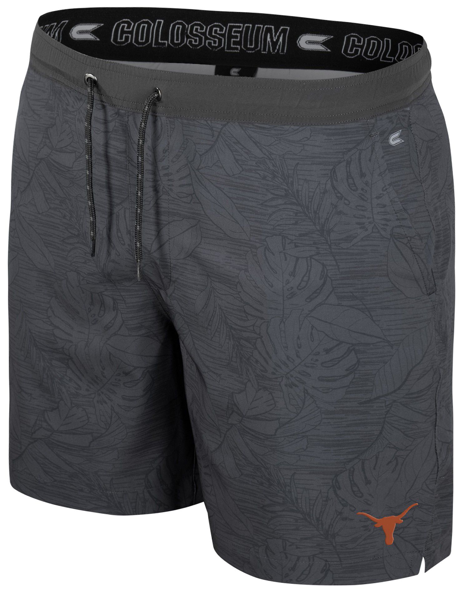 Colosseum Men's Texas Longhorns Charcoal Groves Shorts product image