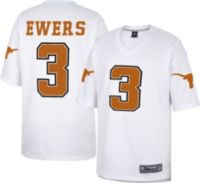 Colosseum Men's Texas Longhorns Quinn Ewers #3 White Replica Football Jersey