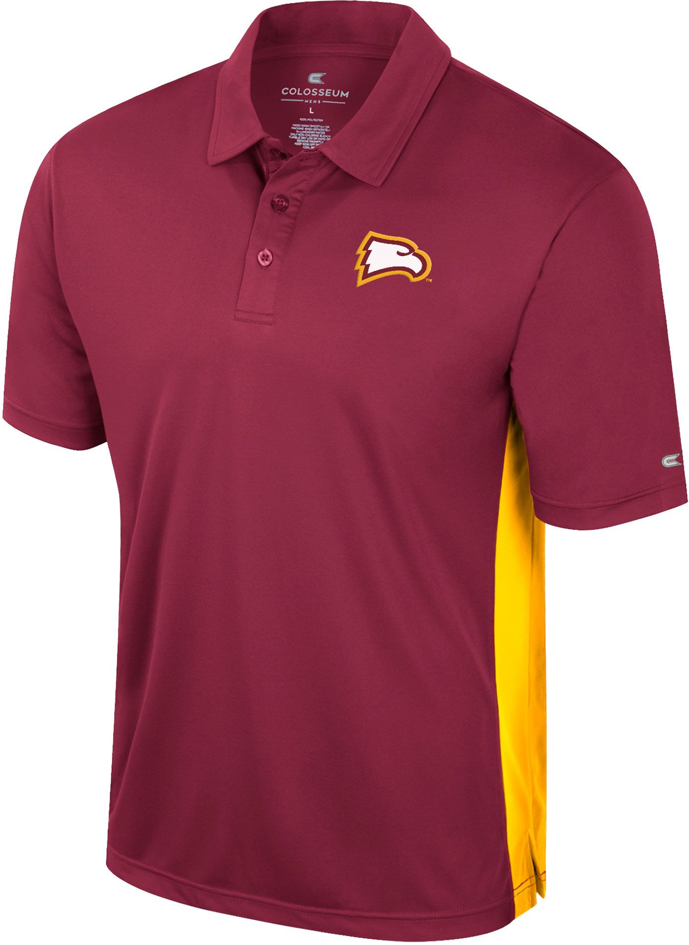 Colosseum Men's Winthrop  Eagles Garnet Set Polo