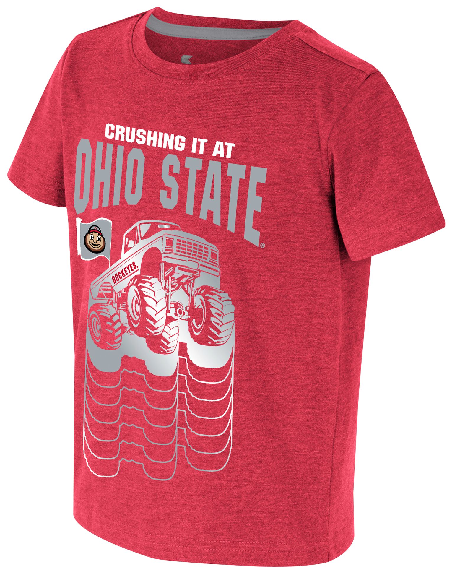 Colosseum Toddler Ohio State Buckeyes Red Crush It T-Shirt product image
