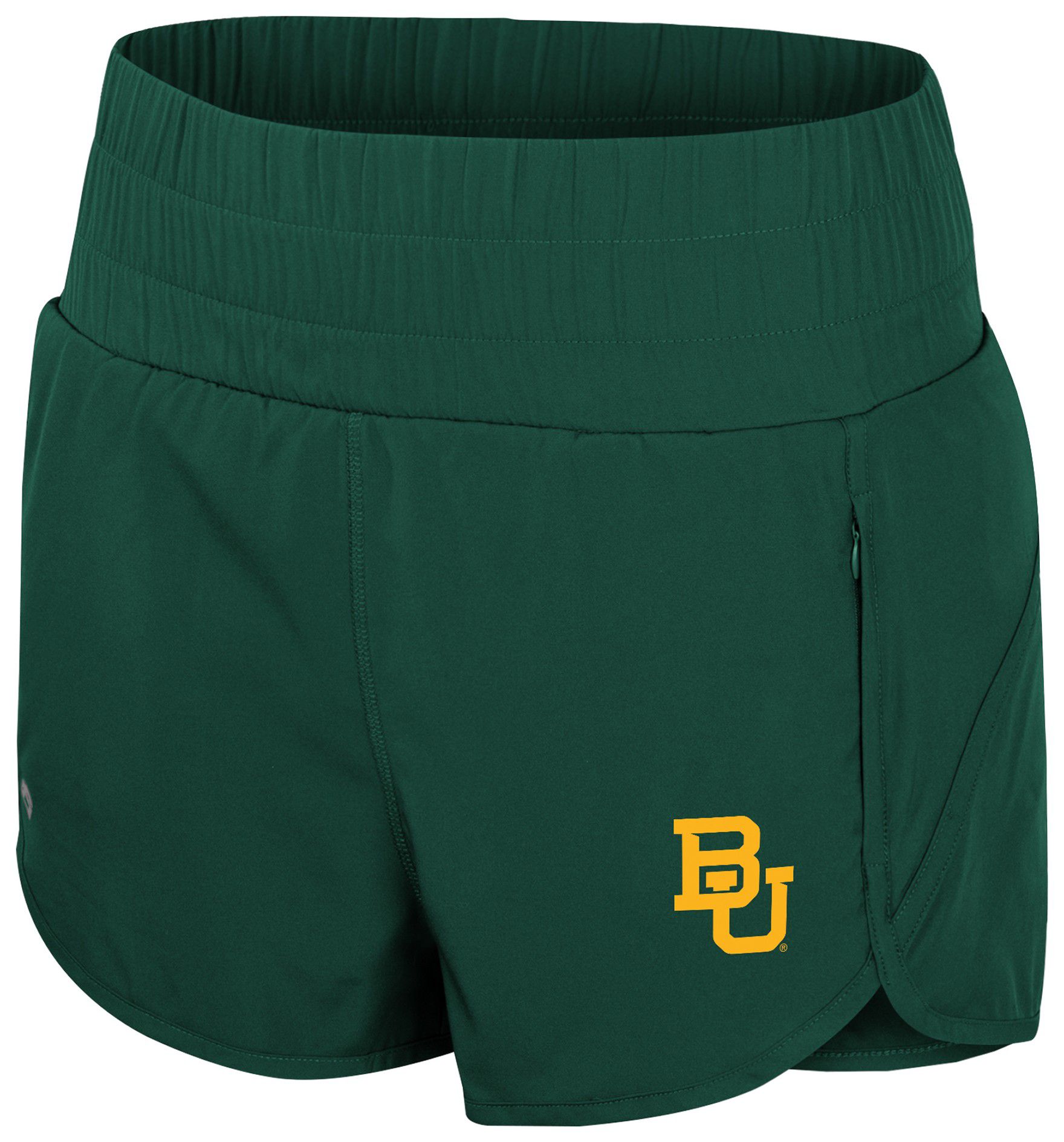 Colosseum Women's Baylor Bears Green Stop By Shorts product image
