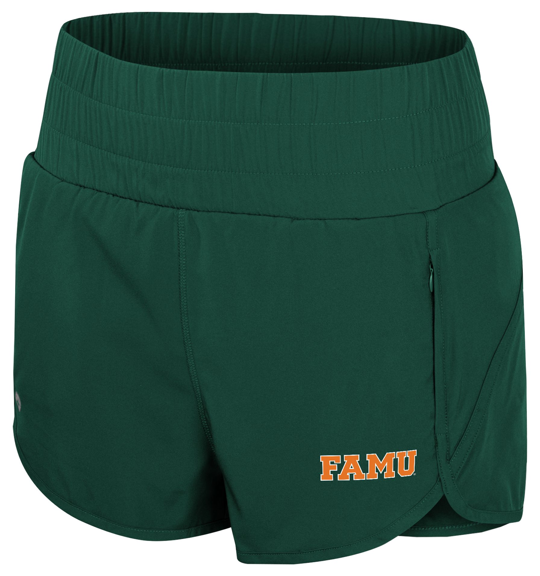 Colosseum Women's Florida A&M Rattlers Green Stop By Shorts product image