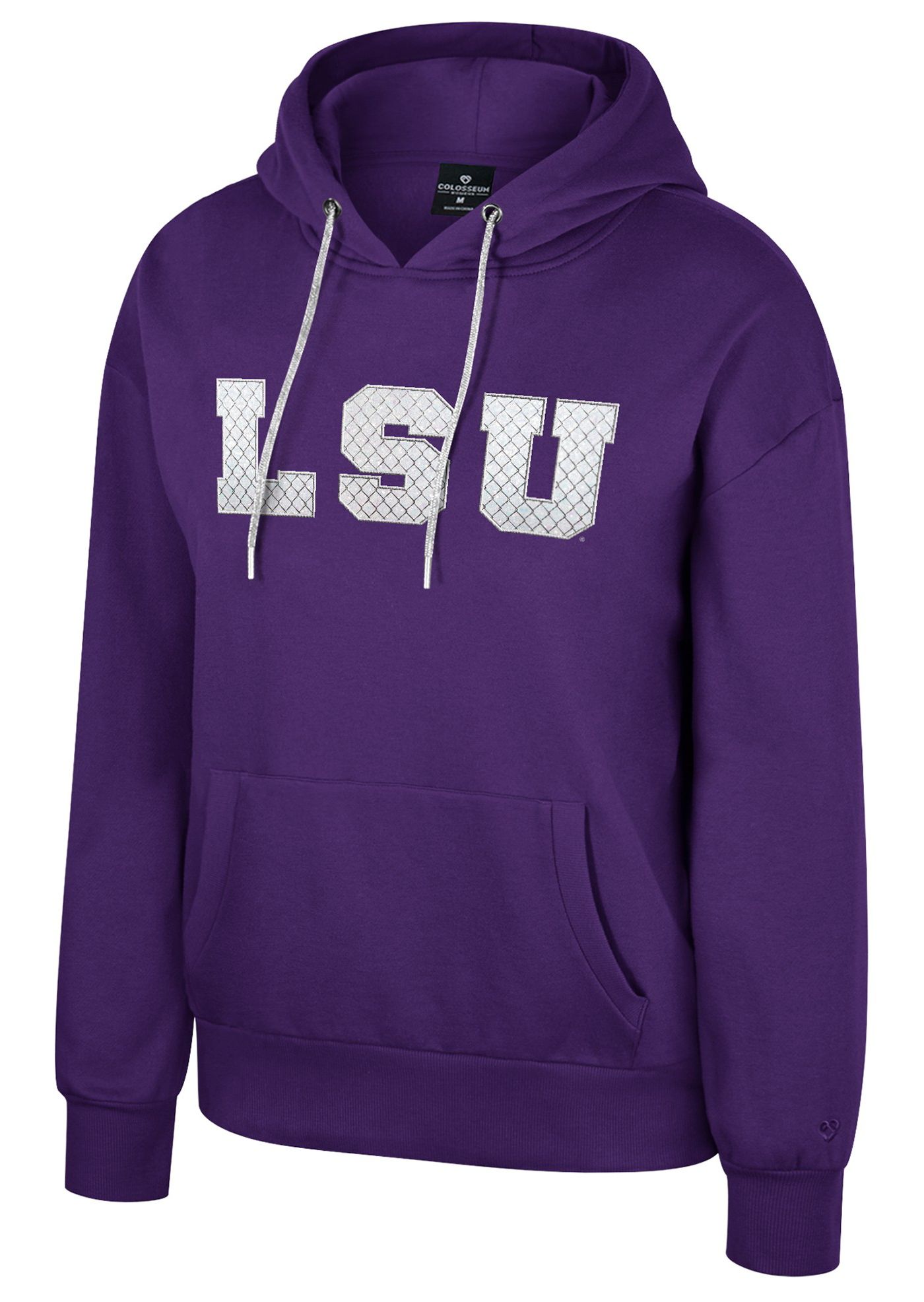 Colosseum Women s LSU Tigers Purple Reflection Pullover Hoodie Dick s Sporting Goods