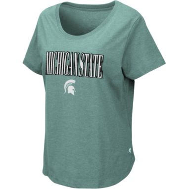 sorry, Colosseum Women's Michigan State Spartans Green T-Shirt is currently out of stock