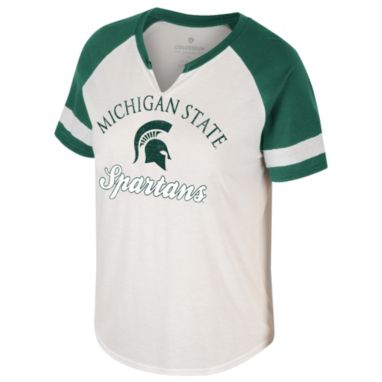 sorry, Colosseum Women's Michigan State Spartans Cream V- Notch T-Shirt is currently out of stock