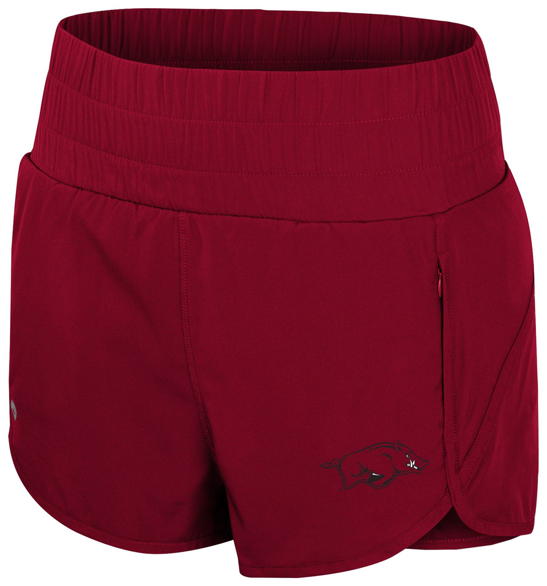 Colosseum Women's Arkansas Razorbacks Cardinal Stop By Shorts product image